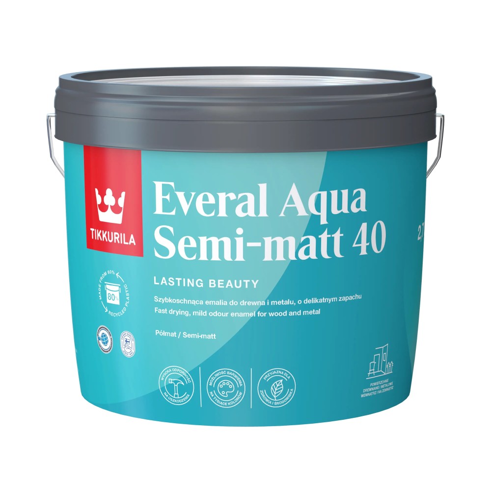 Tikkurila Everal Aqua Semi Matt 40