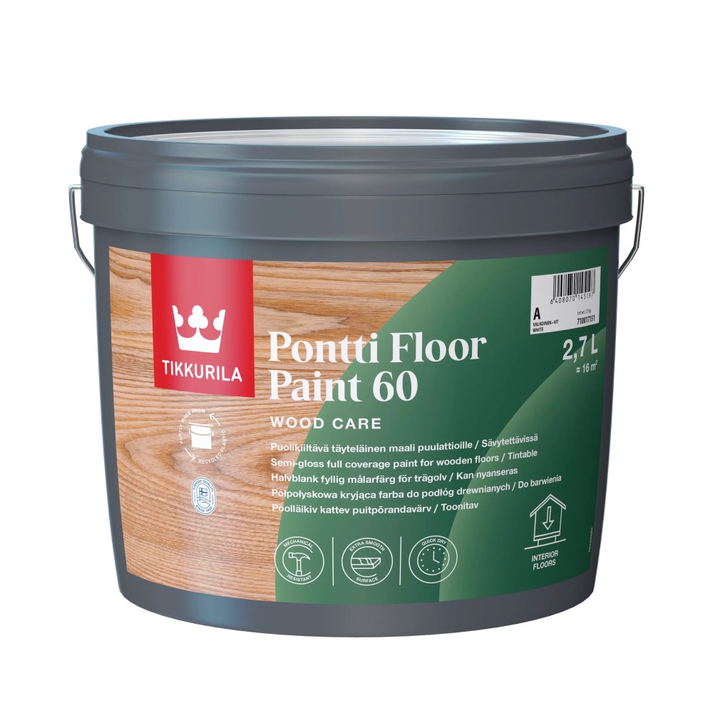 Tikkuriula Pontti Floor Paint Semi Gloss 60