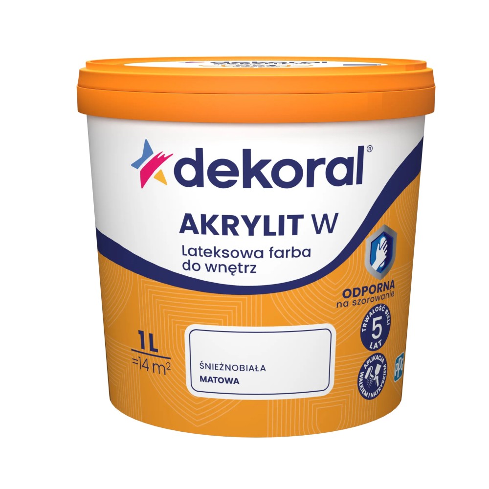 Dekoral Akrylit W Lateksowa Farba Do Wnętrz