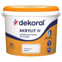Dekoral Akrylit W Lateksowa Farba Do Wnętrz