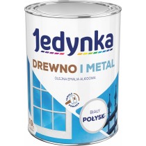 Jedynka Drewno i Metal Połysk