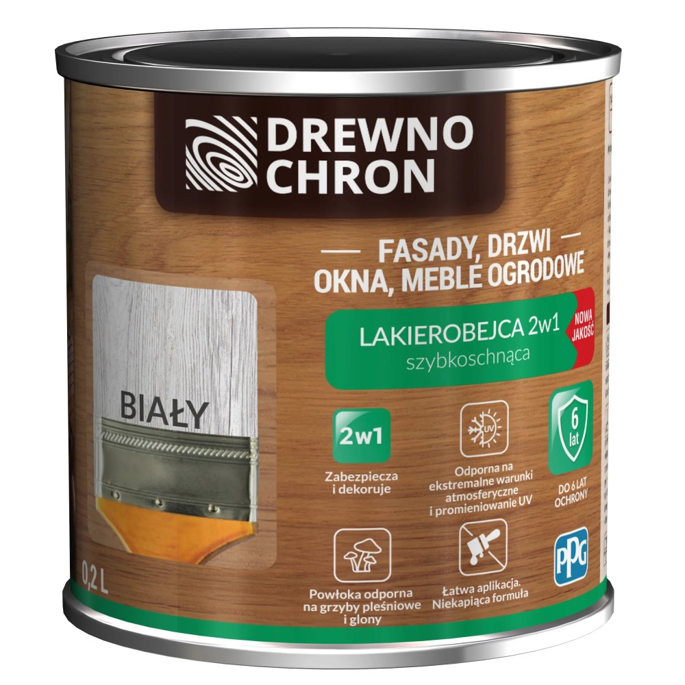 Drewnochron Lakierobejca 2W1