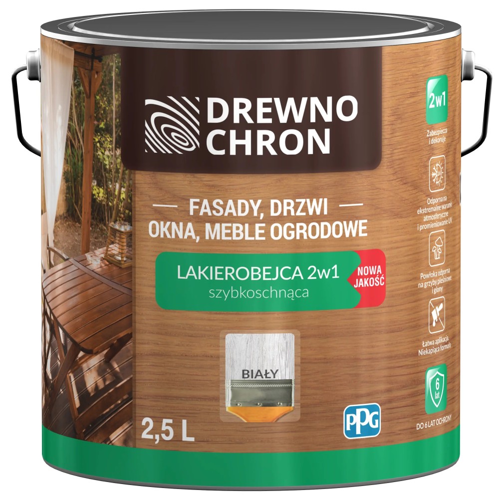 Drewnochron Lakierobejca 2W1