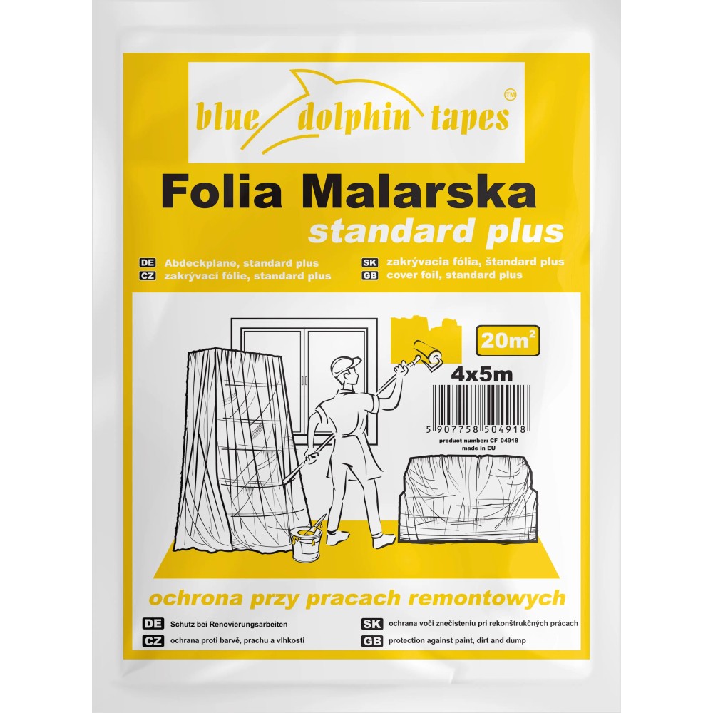 BLUE DOLPHIN Folia Malarska Standard Plus