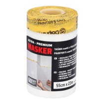 BLUE DOLPHIN Masker – Taśma Washi z Folią Malarską 55cm x 23m