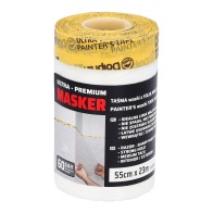 BLUE DOLPHIN Masker – Taśma Washi z Folią Malarską 55cm x 23m