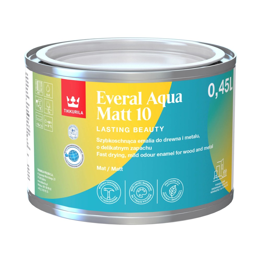 Tikkurila Everal Aqua Matt 10