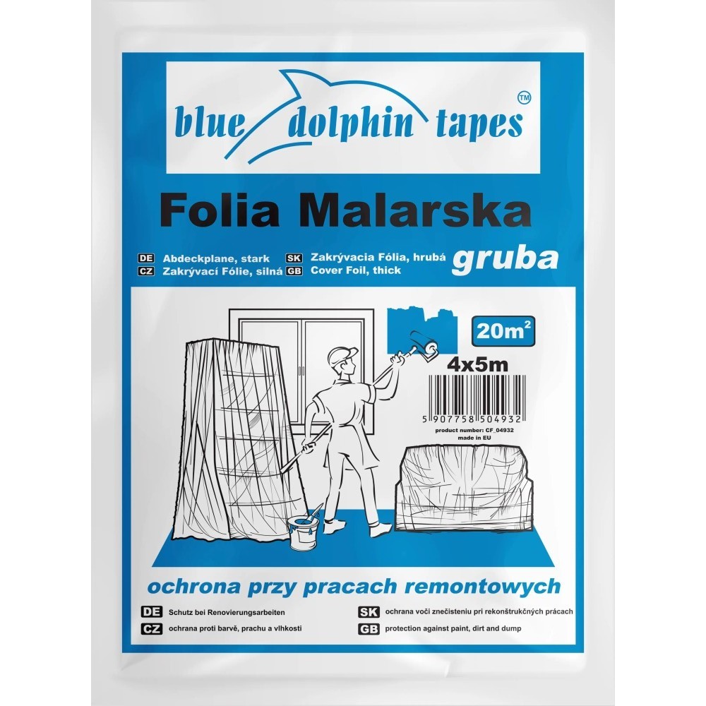 BLUE DOLPHIN Folia Malarska Gruba